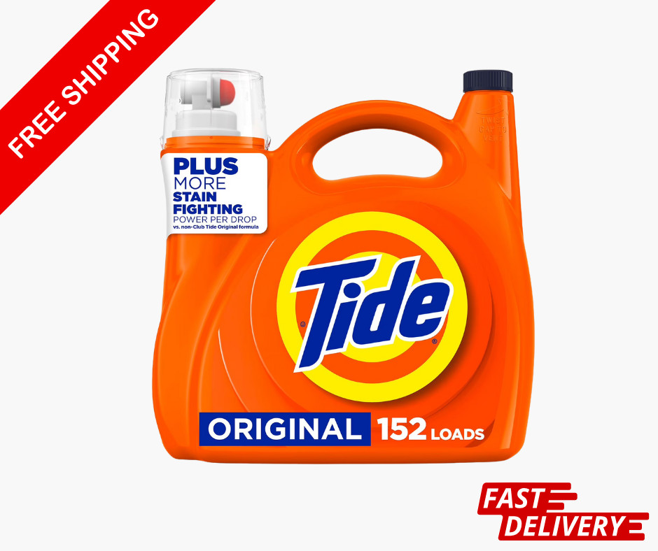 Tide Ultra Concentrated Liquid Laundry Detergent, Original (152 loads, 170 fl.oz