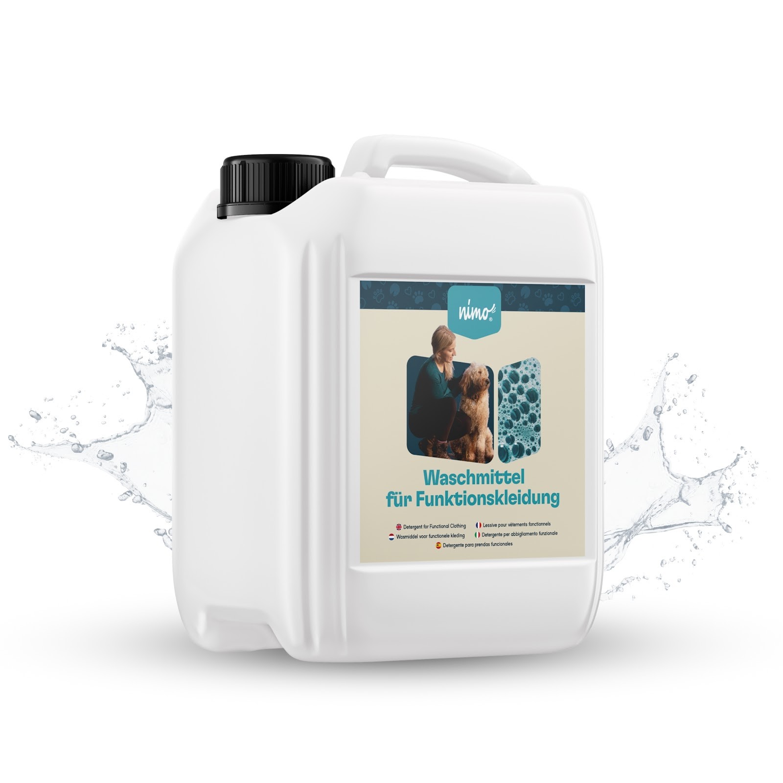 nimo ® detergent for functional clothing outdoor without fragrances & dyes