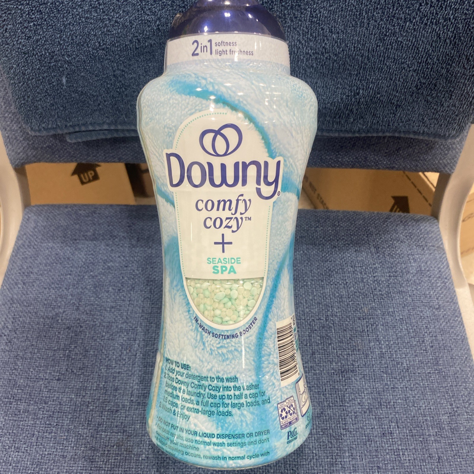Downy Comfy Cozy + Seaside Spa In Wash Softening Booster 32.1oz