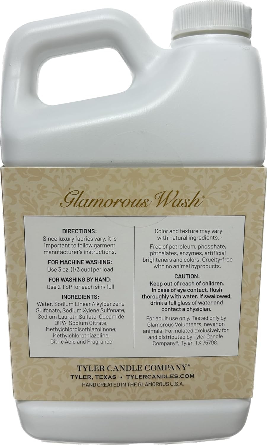 Tyler’s Diva Glam Wash Laundry Detergent, 64 Fl oz (Pack of 1) ILIOS Packaging.