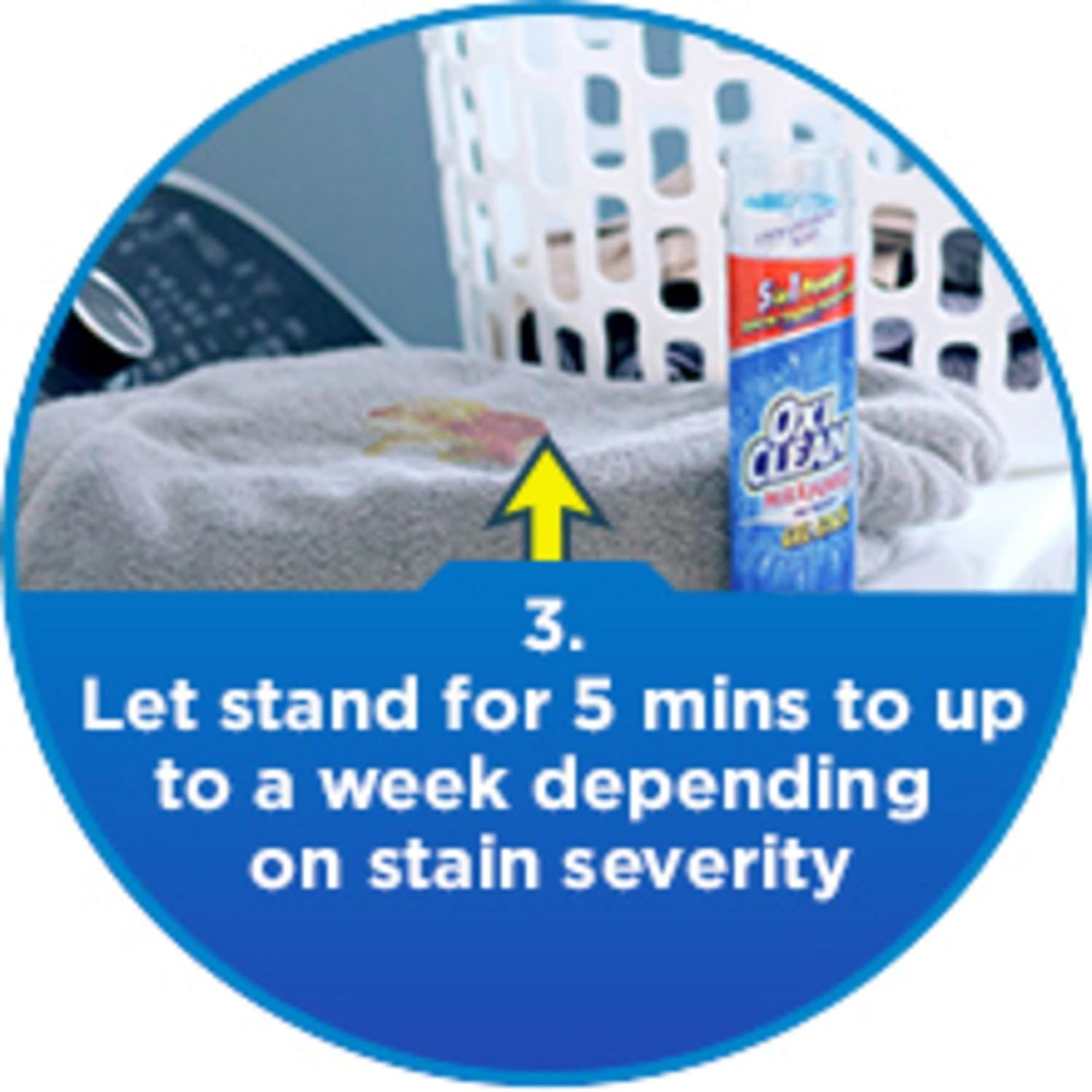 OxiClean MaxForce 5 in 1 Stain and Power Spot Remover Gel Stick 6.2oz (3 Pack)