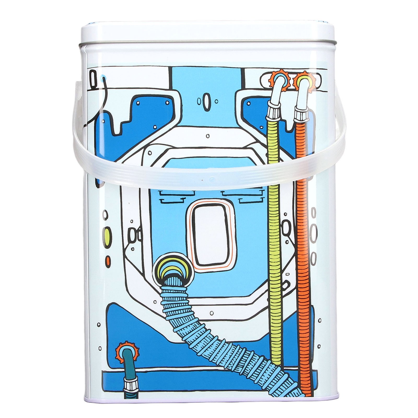 Functional Storage Box For Detergent And More In Iron Material Easy To Use