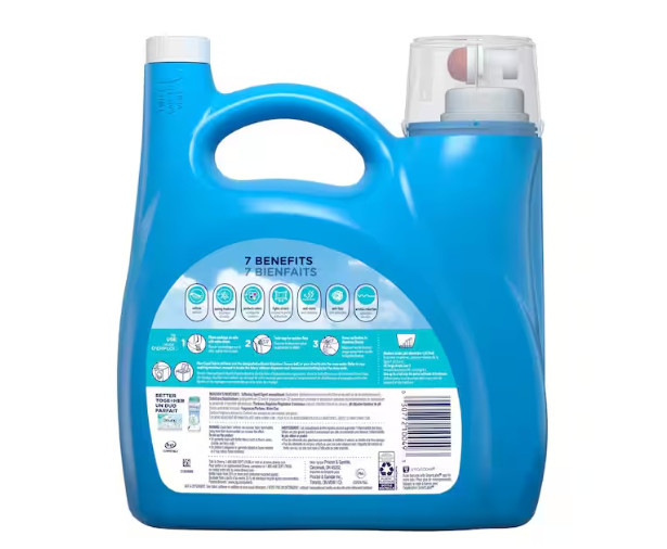 Downy Ultra Cool Cotton Scent Liquid Fabric Softener, 190-Loads, 140 fl. oz.