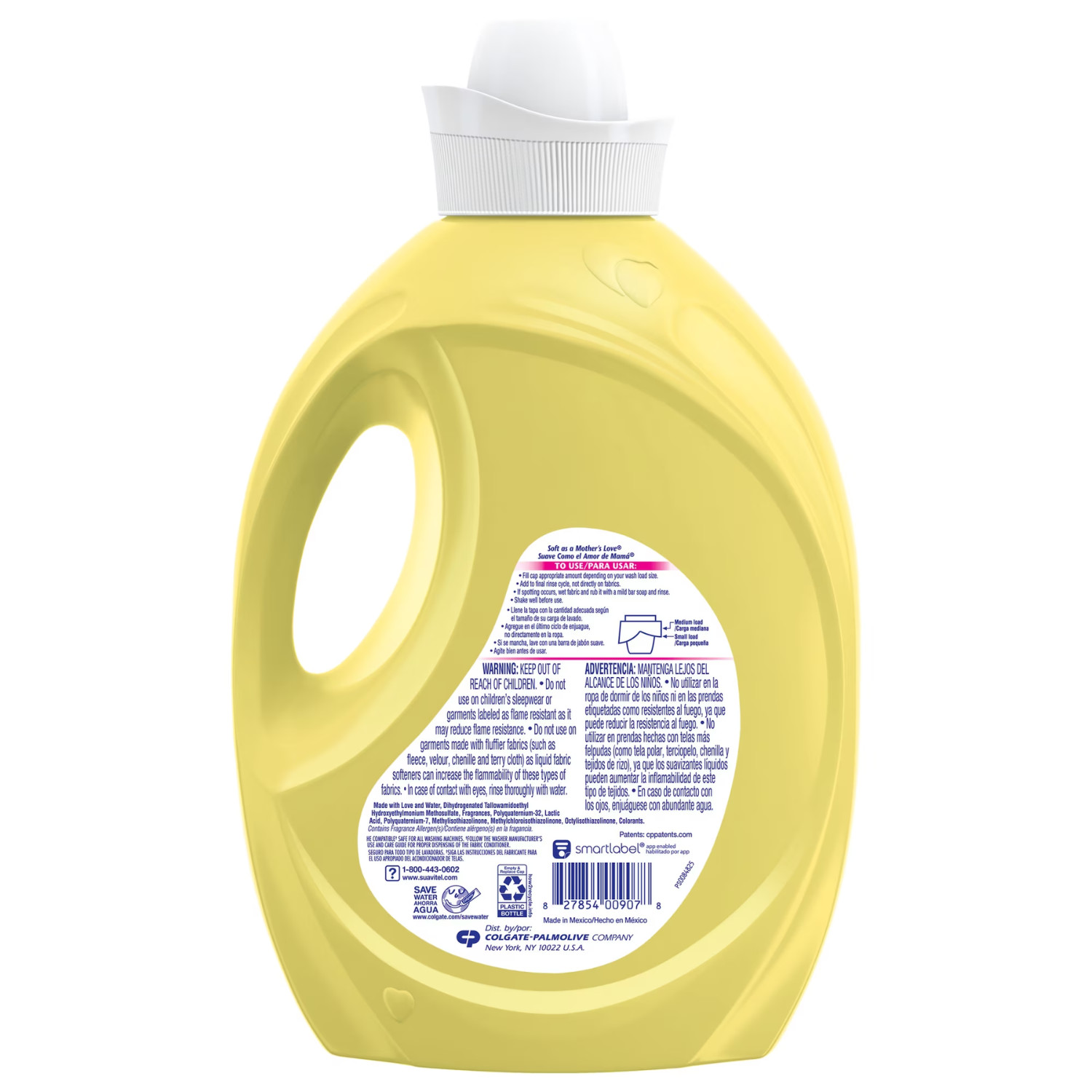6 Pack Suavitel Liquid Fabric Softener Morning Sun Scent 105 fl oz 105 Loads
