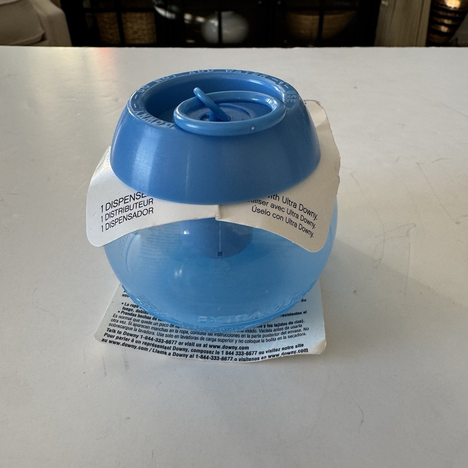 Downy Ball Liquid Fabric Softener Dispenser Washing Machine Assist New