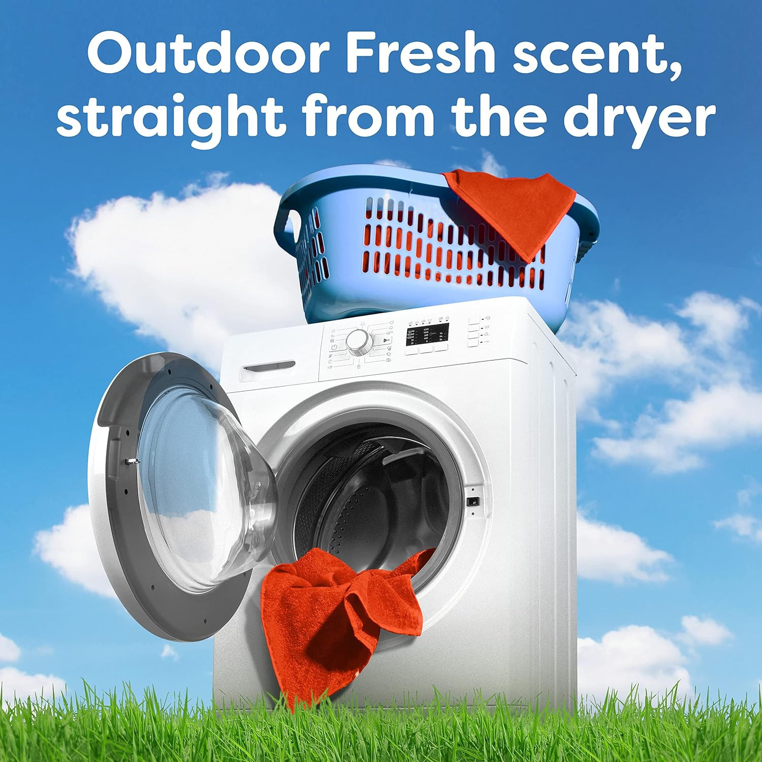 Bounce Dryer Sheets Laundry Fabric Softener Sheets , Outdoor Fresh, 240 Count