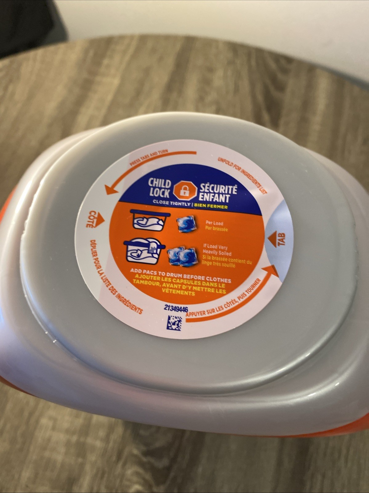 Tide Power Pods: Odor +OXi: 45XL Pacs