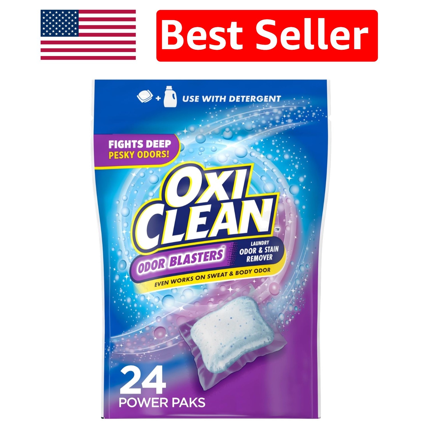 High Efficiency 24ct Odor Blasters Power Paks for Stain and Odor Elimination