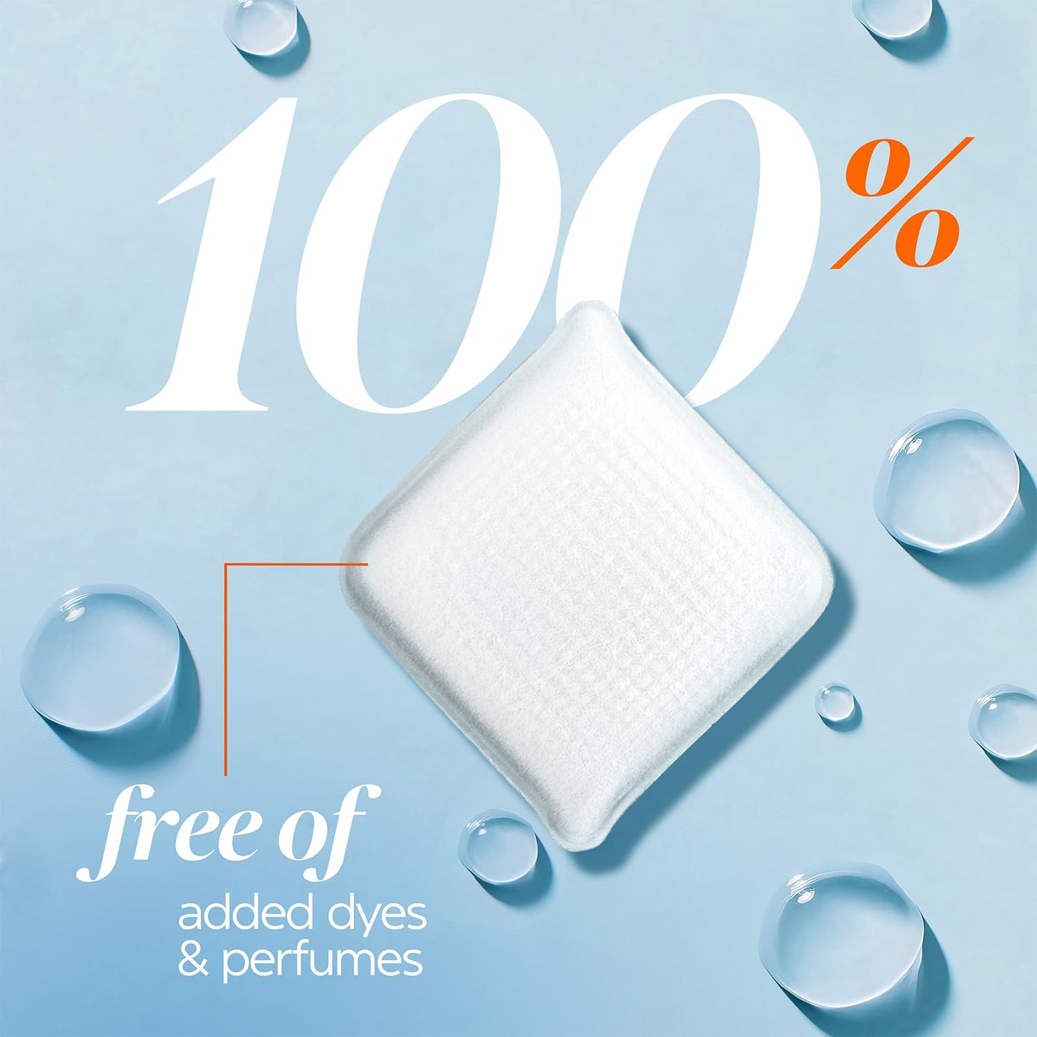 Tide evo Free & Gentle Tiles Fragrance-Free 40 Count (Pack of 1), White