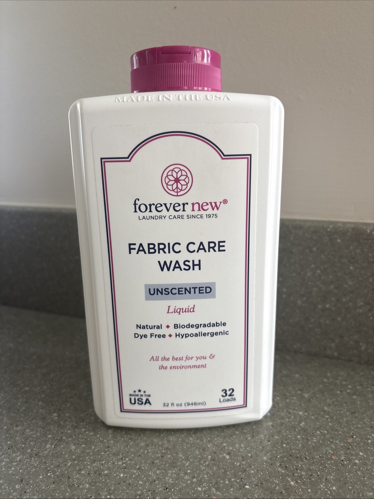 Forever New Fabric Care Wash The Original Laundry Detergent 32oz All The Best