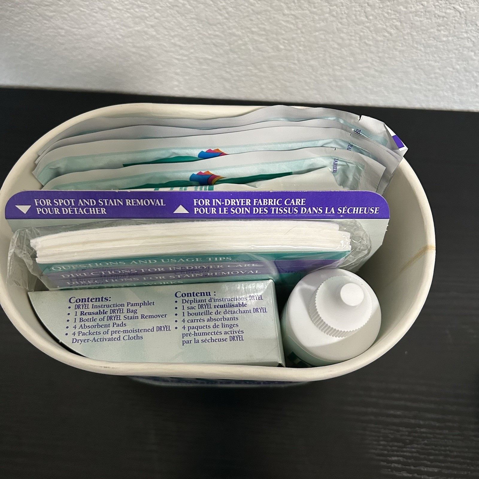 Vintage 1997 Dryel Dry Clean At Home Starter Kit 16 Garments 4 Loads NOB