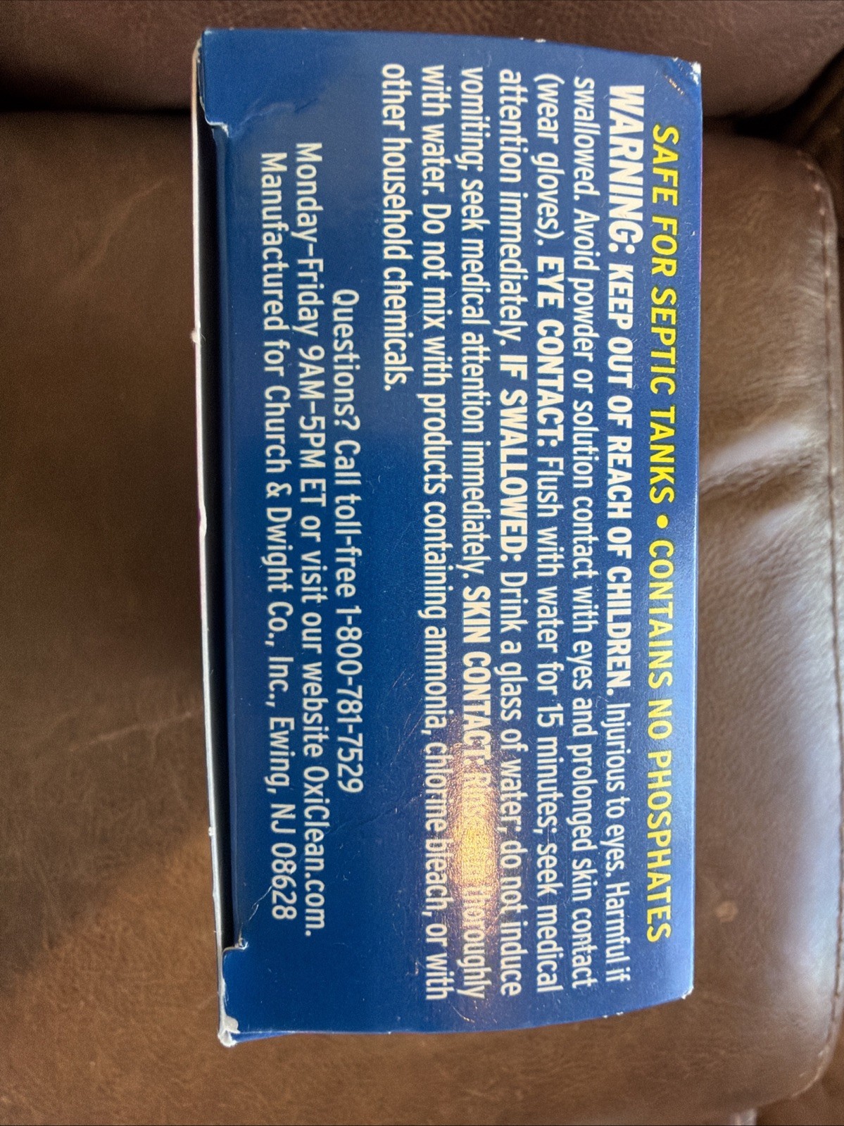 OxiClean Washing Machine Cleaner with Odor Blasters, 4 Count
