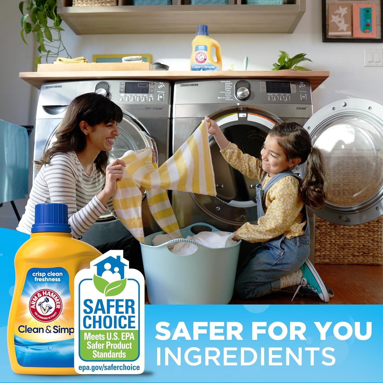 100.5 Fl Oz Clean & Simple Concentrated Detergent – Dye, Bleach & Phosphate Free