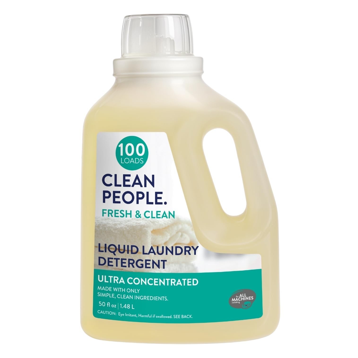 The Clean People Liquid Laundry Detergent – Recyclable Packaging, Stain Fightin