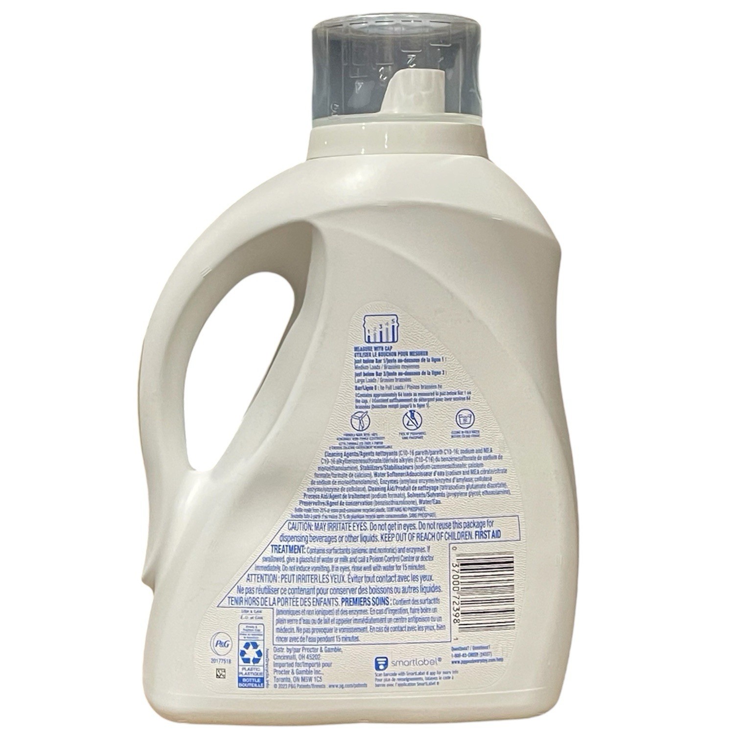 Cheer Color Guard Free & Gentle Liquid Laundry Detergent HE 64 Loads 92 Fl Oz