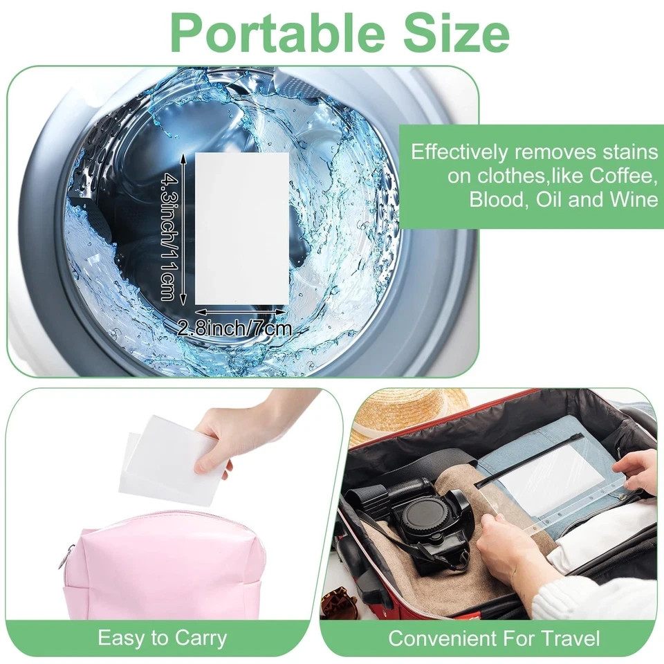 Loopeer 600 Loads Laundry Detergent Sheets Bulk No Leak Laundry Soap Sheets A…