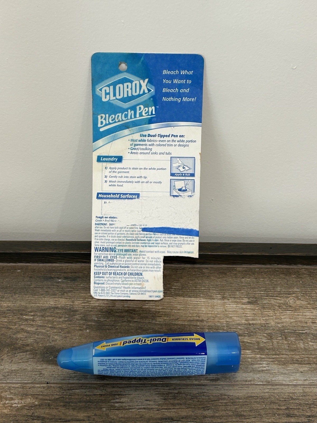 Clorox Bleach Pen Gel Dual Tipped Sealed 2 Oz Discontinued 1 Sealed 1 Unused