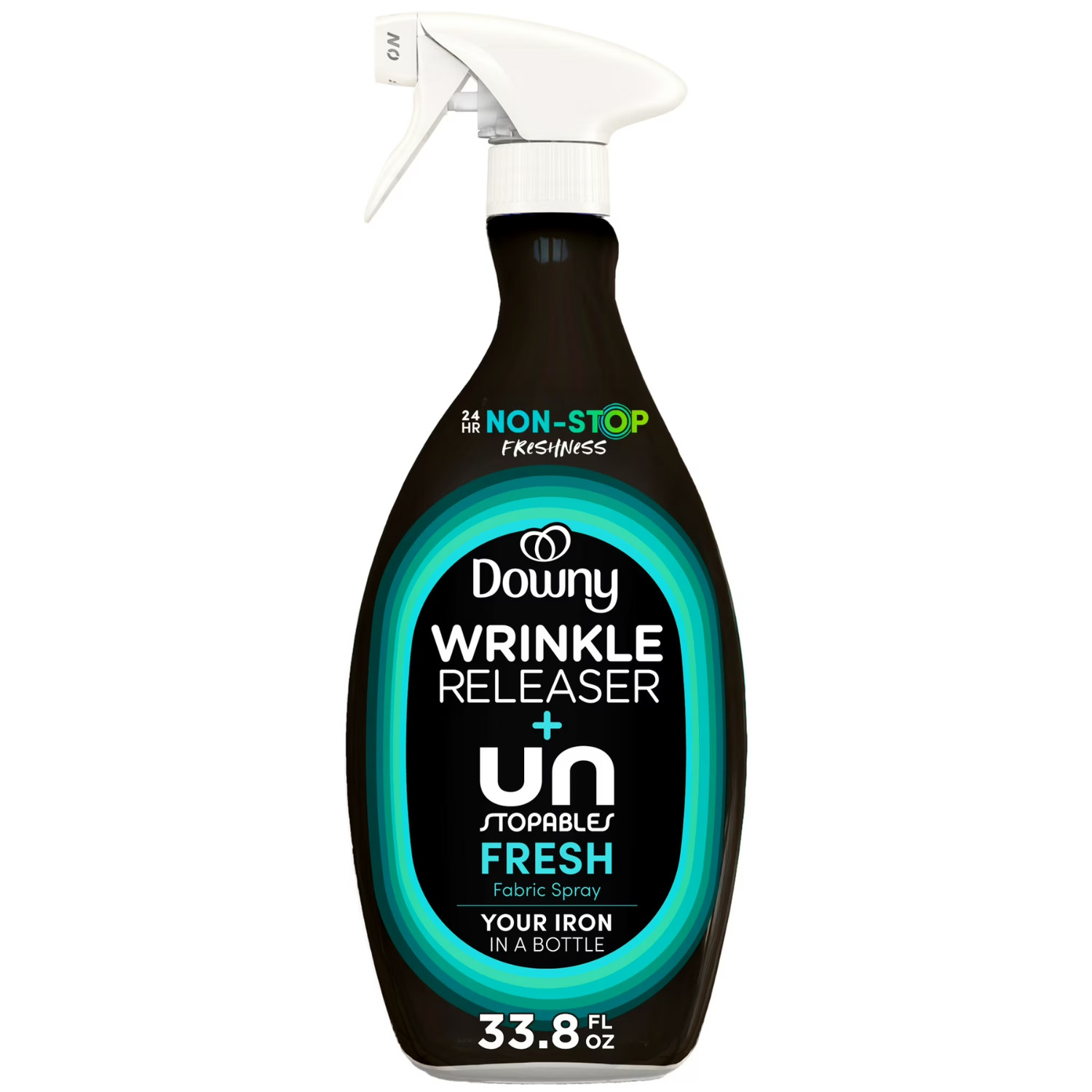 (4 Pack) Downy Unstopables Fresh Wrinkle Releaser Fabric Spray 33.8 fl oz