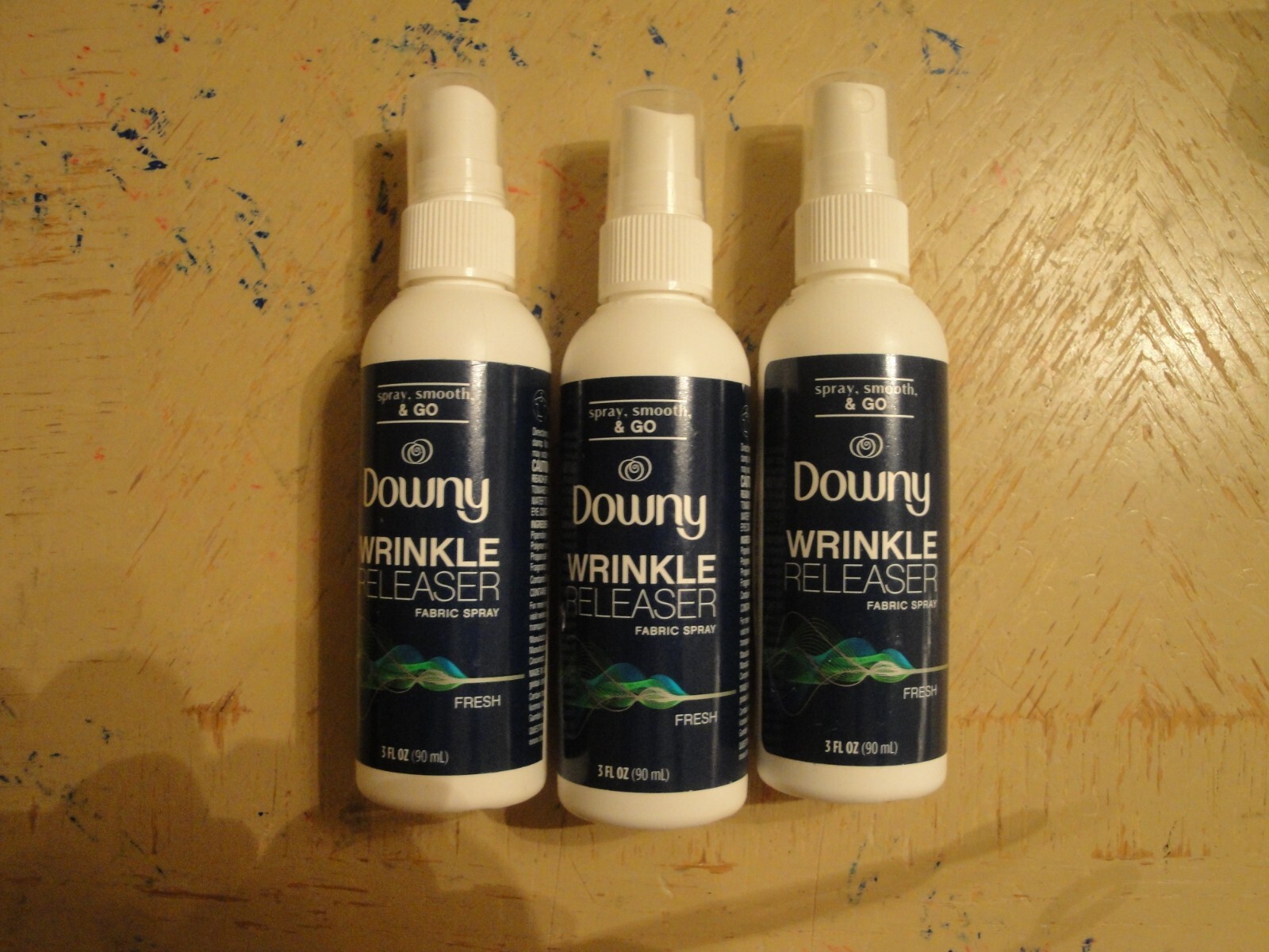 3x Downy Wrinkle Releaser Spray-Travel Size 3 Fl Oz #H6