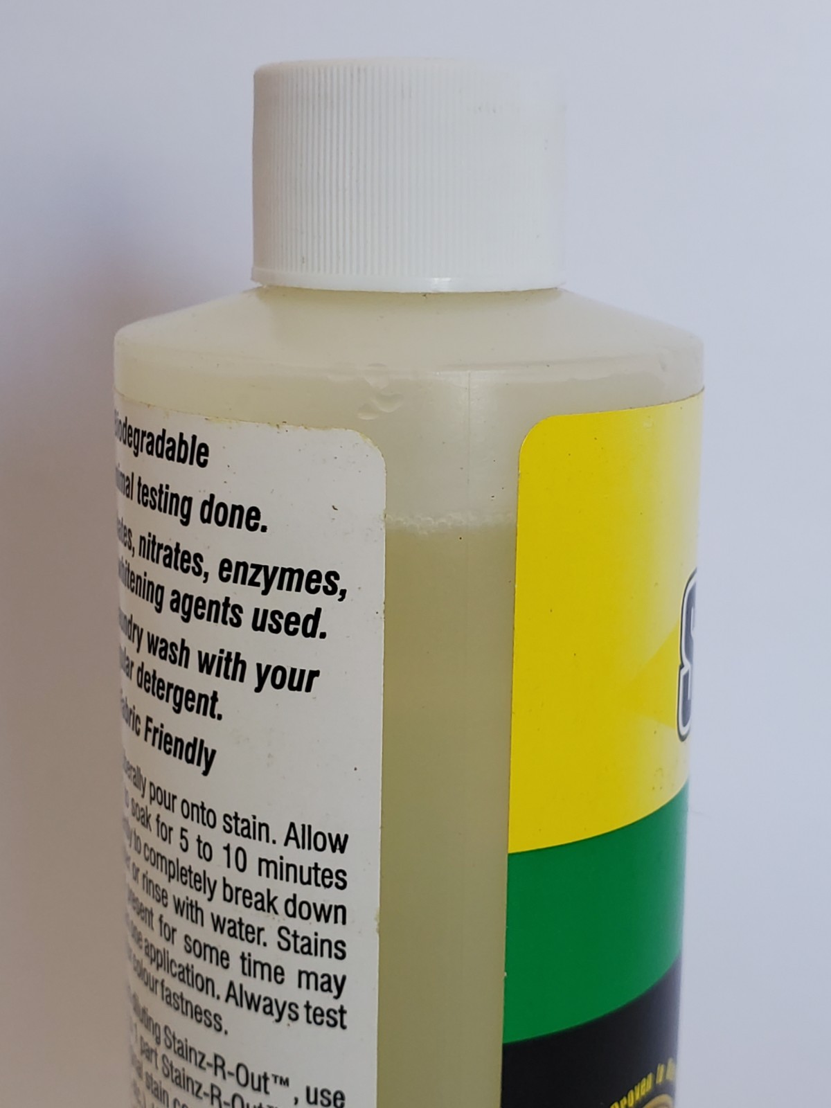 Ultra Stainz R Out Concentrated Stain Remover 8 oz Banana Oil Unopened Bottle