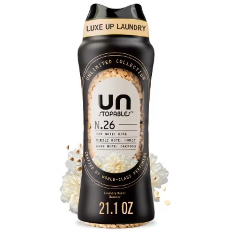 Unstopables Unlimited Scent Booster BeadsLaundry Additives – Rose Honey Oakmoss