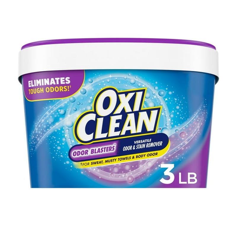 Oxygen Powder Stain Remover Laundry Odor Eliminator Multi-Surface Cleaner 3 lb