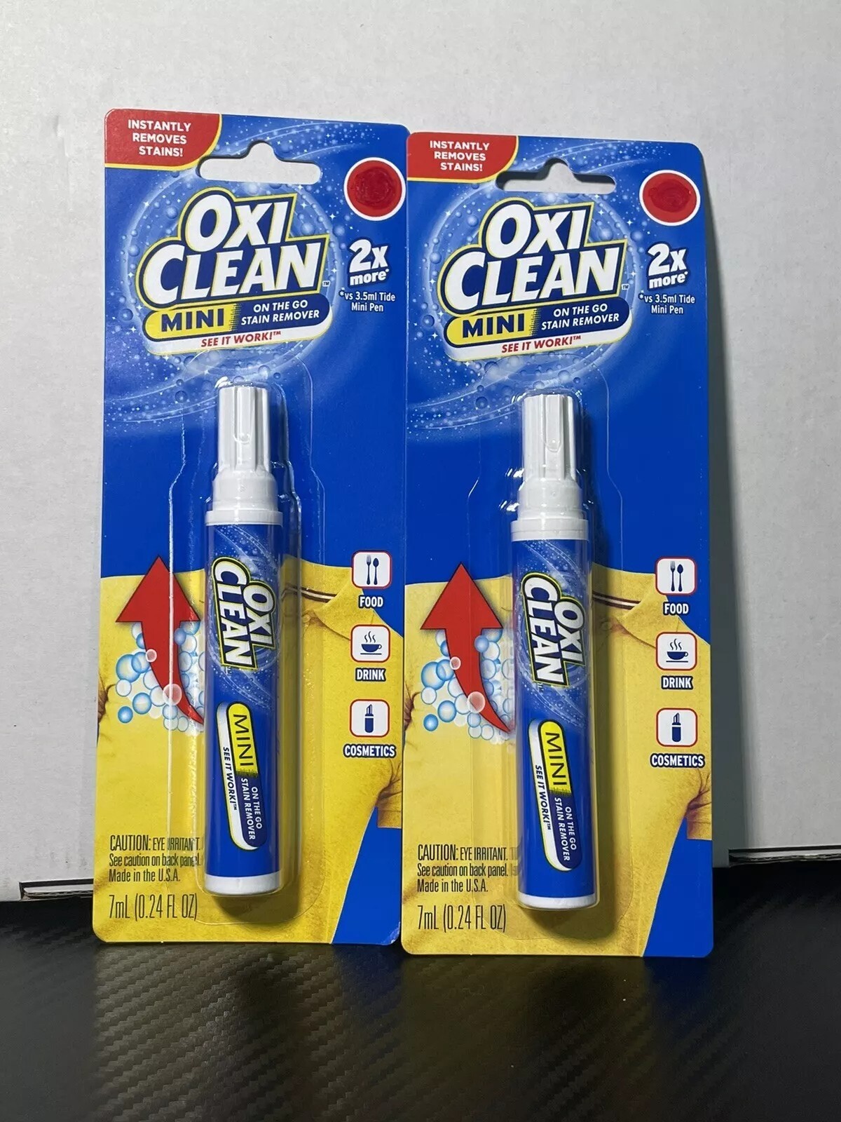 OxiClean New 2 Pack Mini Pens On the Go Stain Remover