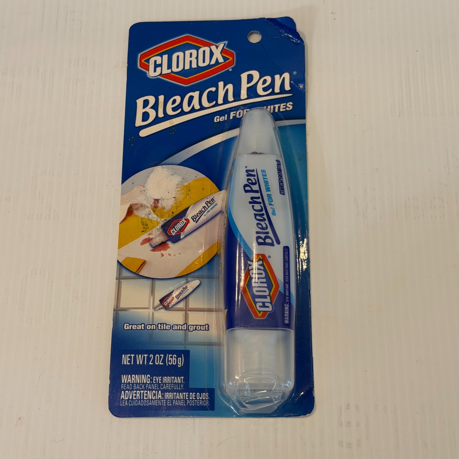 Clorox Bleach Pen Gel featuring Dual Tips 2 oz New Sealed 2010 NOS DISCONTINUED