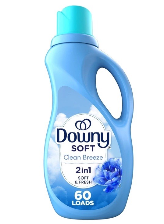 Downy Soft Clean Breeze 2 In 1 Soft & Fresh Fabric Softener 44oz