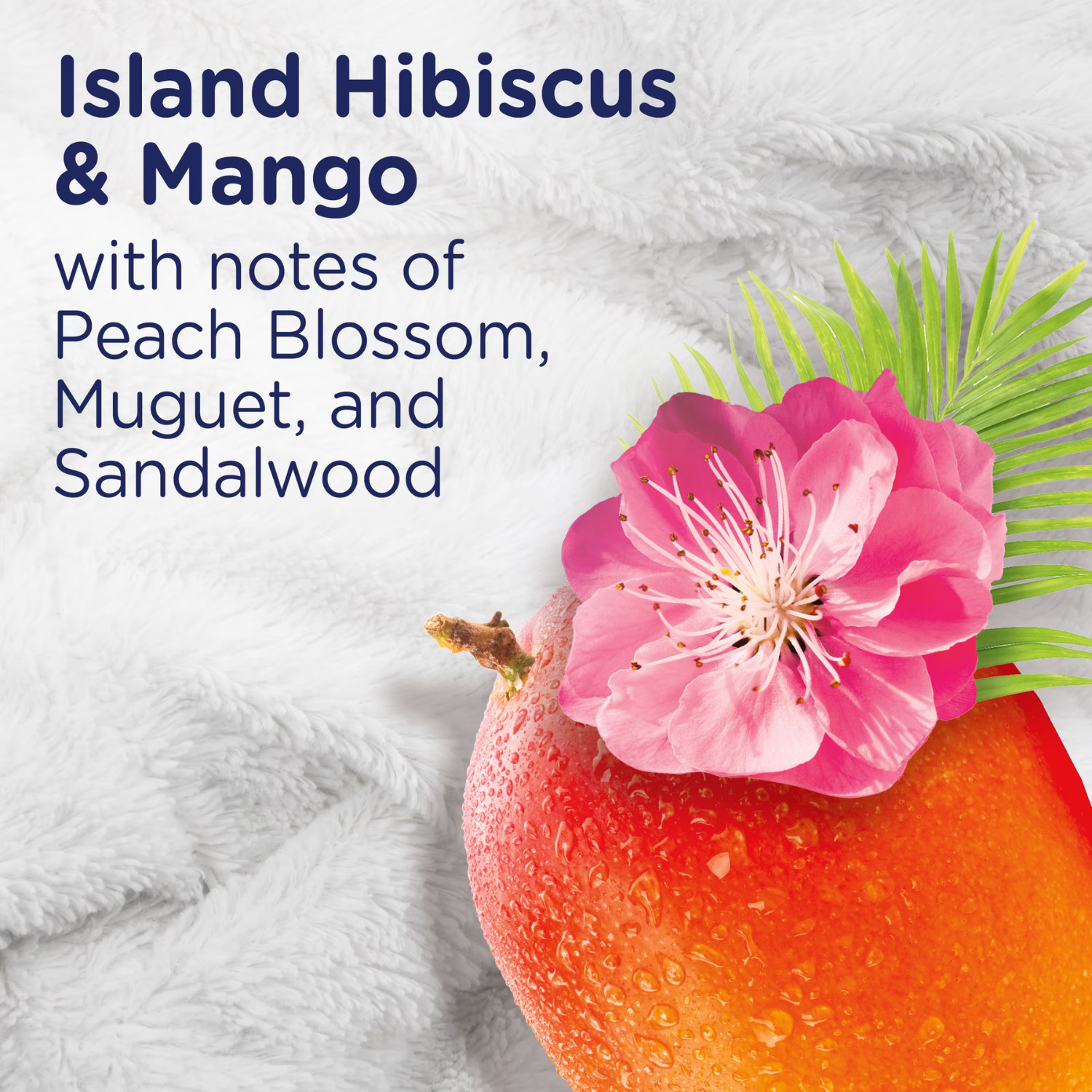 Downy Ultra Soft Fresh Island Hibiscus Mango Liquid Fabric Softener Care, 3 Pack