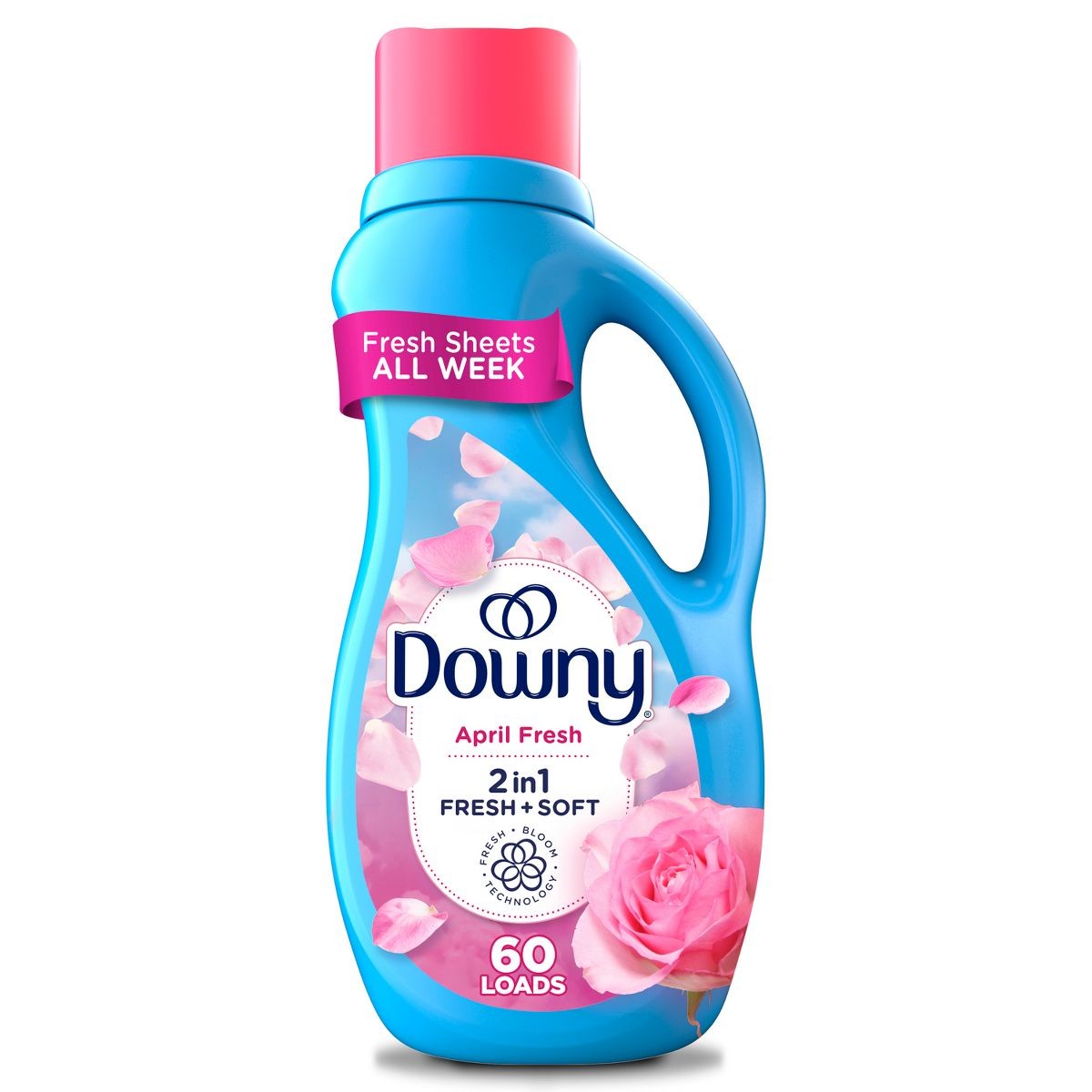 April Fresh HE Compatible Liquid Fabric Softener – 44 fl oz