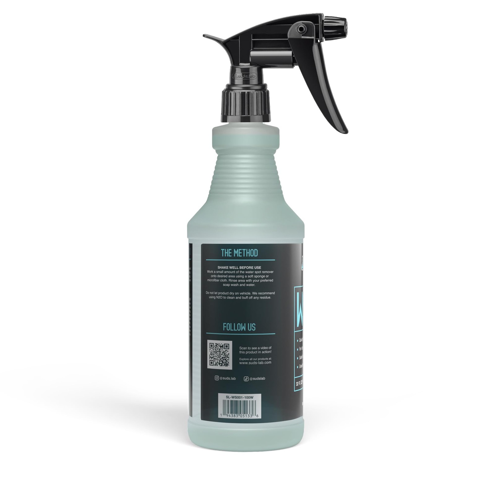 Suds Lab WS Heavy Duty Water Spot Gel Remover, Safe on Glass, Metal Paint, Ve…