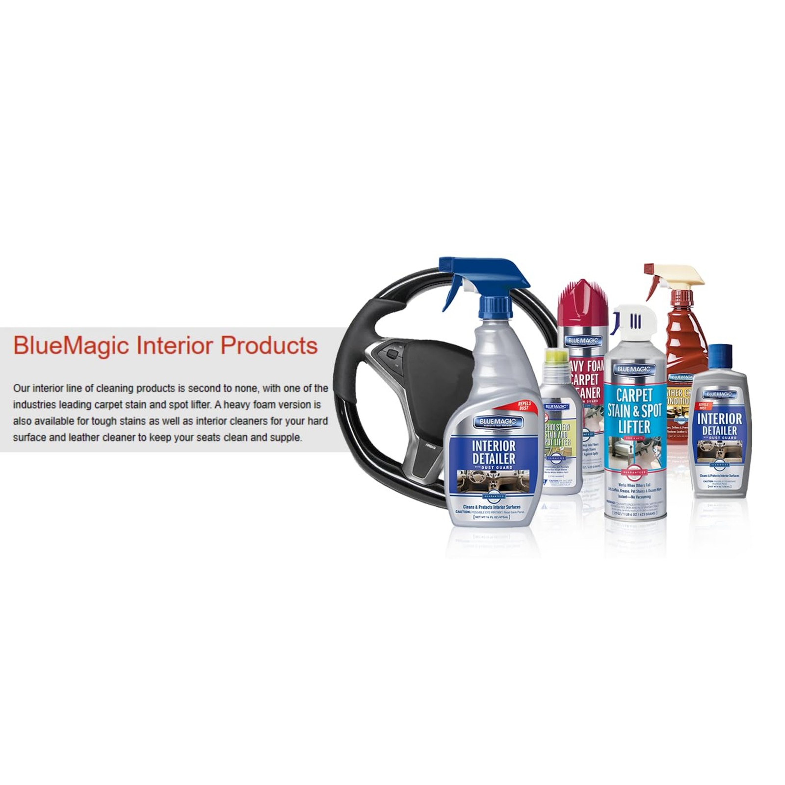 Blue Magic Carpet Stain & Spot Lifter – 22 oz. Aerosol Can (Pack of 4)