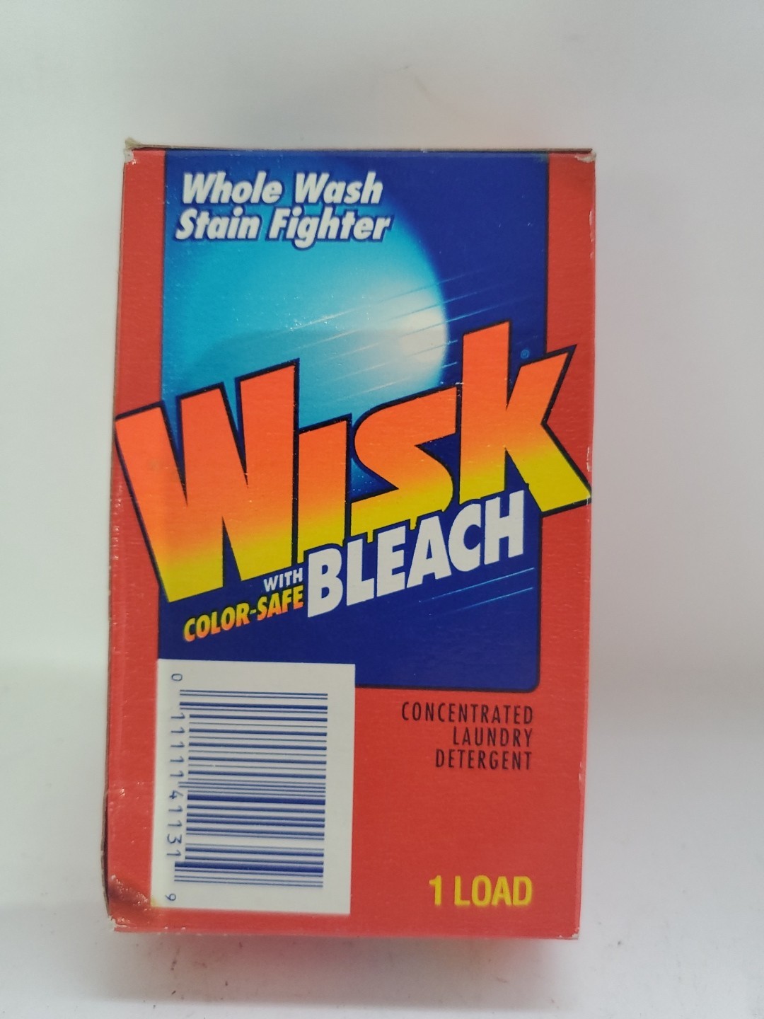 Wisk Detergent New 1 Load