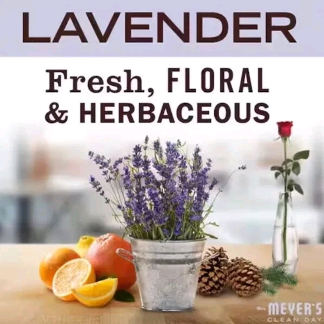 2 Mrs. Meyer’s Clean Day Liquid Fabric Softener Lavender Scent 32 Oz. Ea (GSHF1)