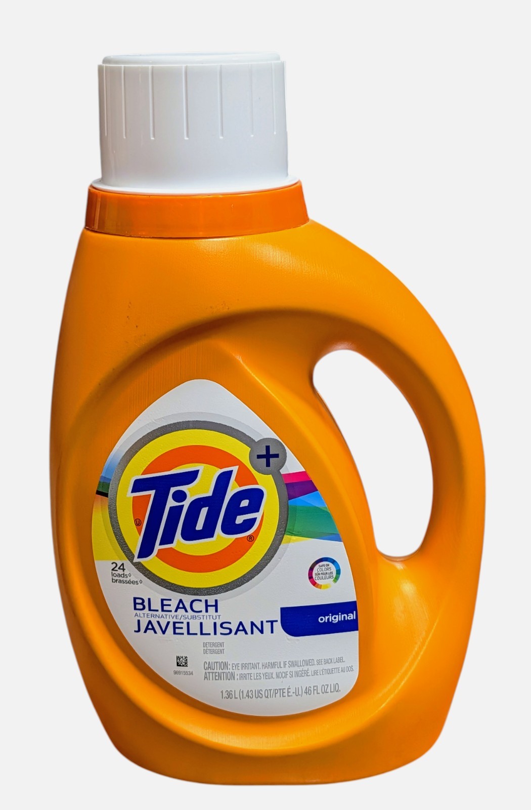 Tide Plus Bleach Alternative Laundry Detergent Original – 46 Fl Oz