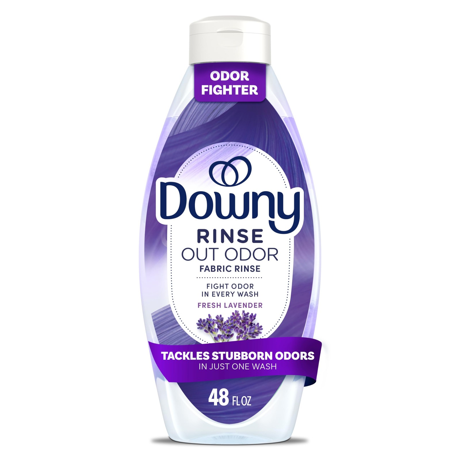 Downy RINSE & REFRESH Laundry Odor Remover and Fabric Softener, Fresh Lavende…