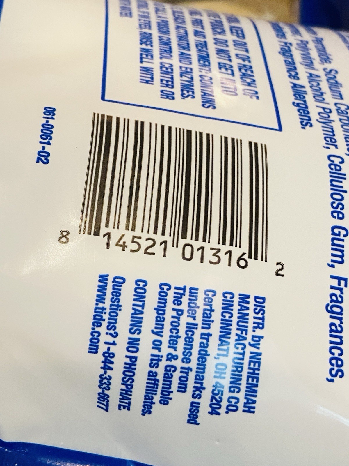 Tide Odor Rescue In Wash Laundry Booster Pacs 18 Count Fresh Scent Pods Lot of 2
