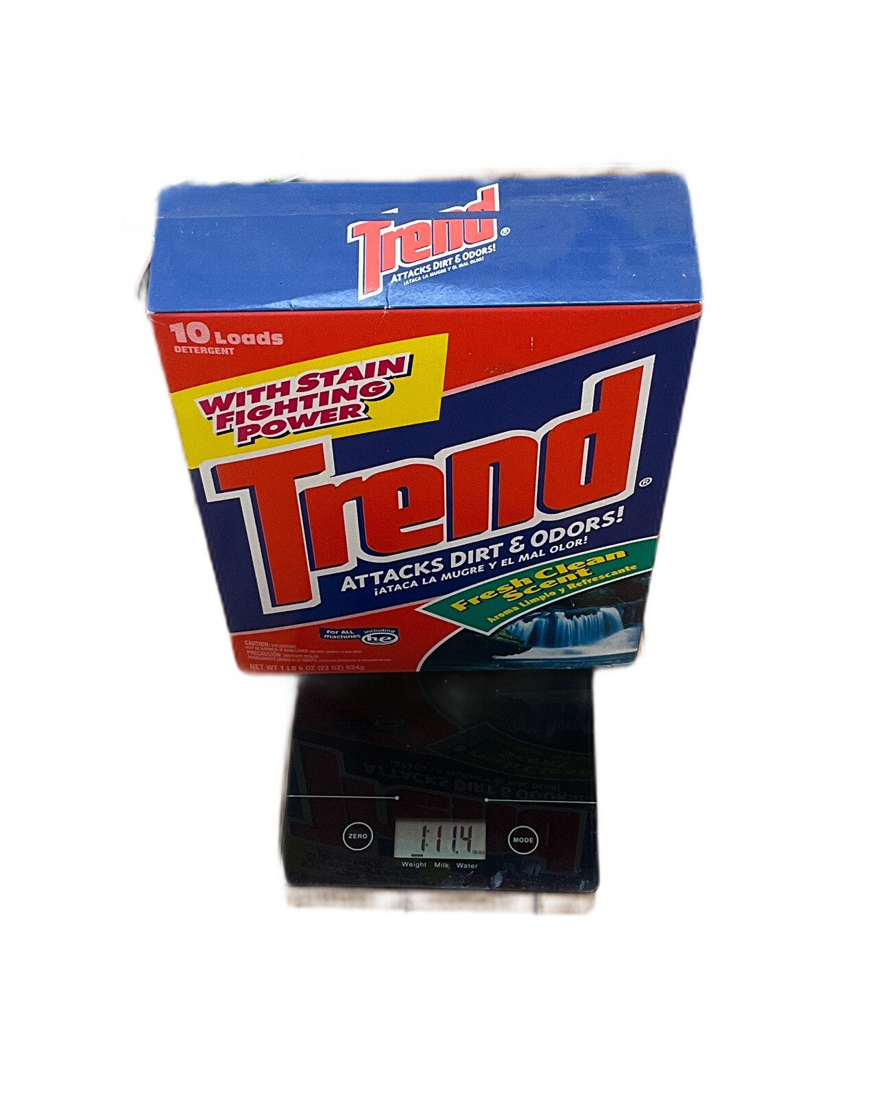 Trend Laundry Detergent All-Purpose Granule Fresh Clean Scent He Machine 10 Load