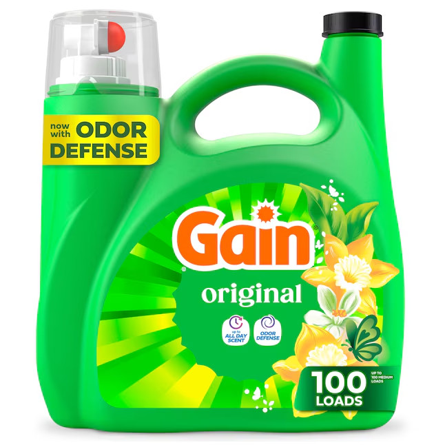Gain Original Original HE Laundry Detergent 100 Loads 132 -fl oz