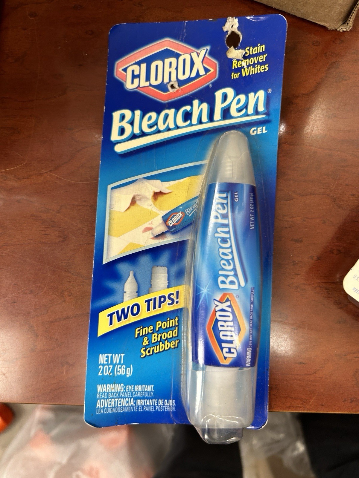 Clorox Bleach Pen Gel Fine Point & Broad Scrubber 2 oz New OLD stock random