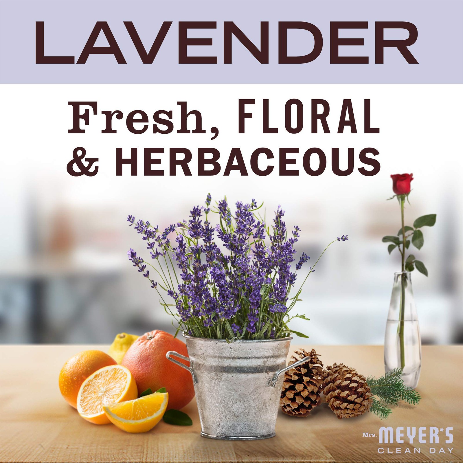 MRS. MEYER’S CLEAN DAY Dryer Sheets, Lavender, 80 ct
