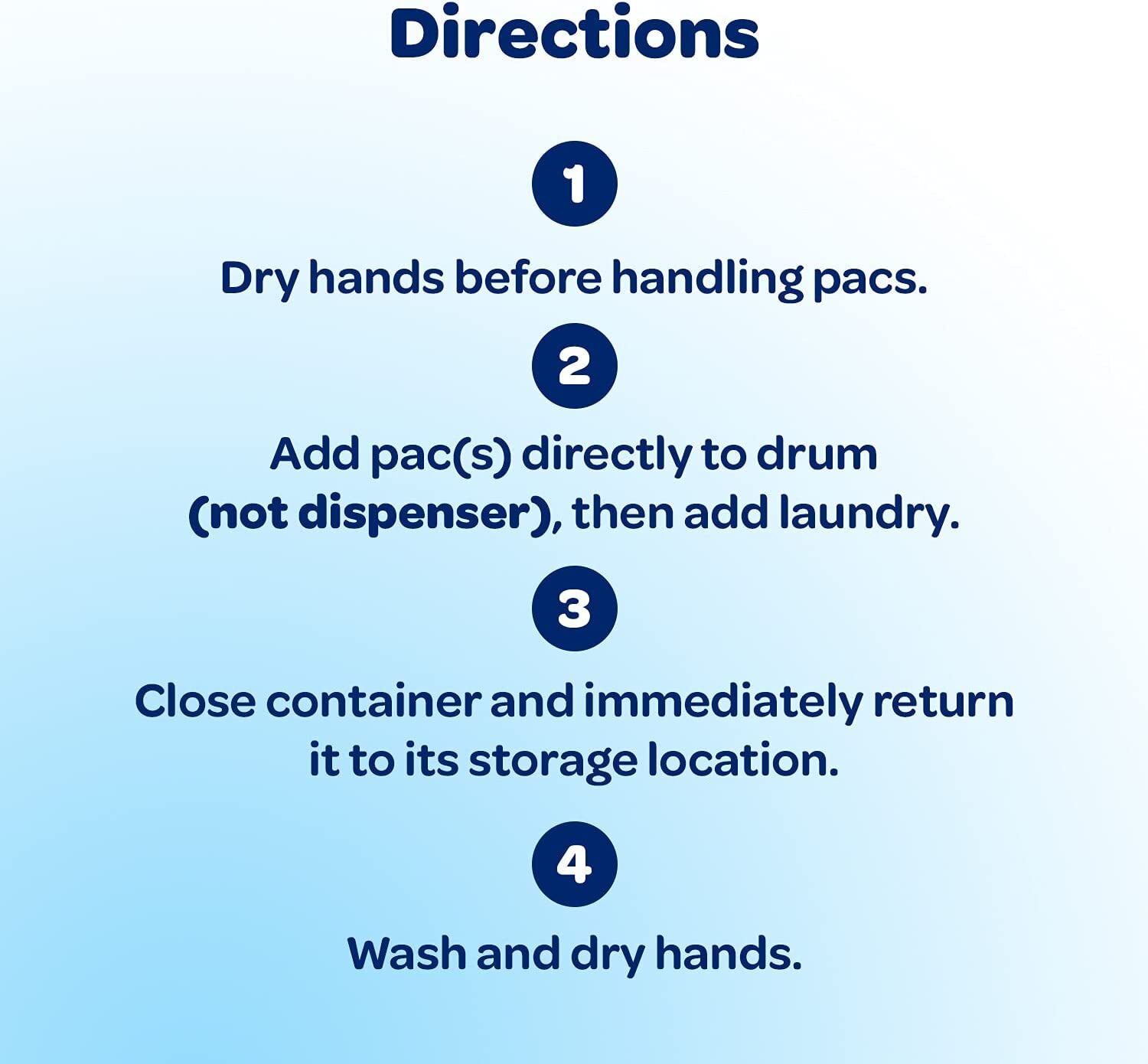 Stain Lifters Free Clear Laundry Detergent for Sensitive Skin, 66 Count(2 Pack)