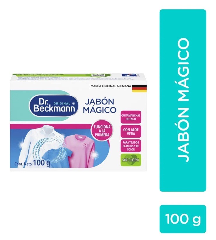 10 PACK JABON EN BARRA ROPA DR. BECKMANN LAUNDRY BAR DETERGENTE SOAP