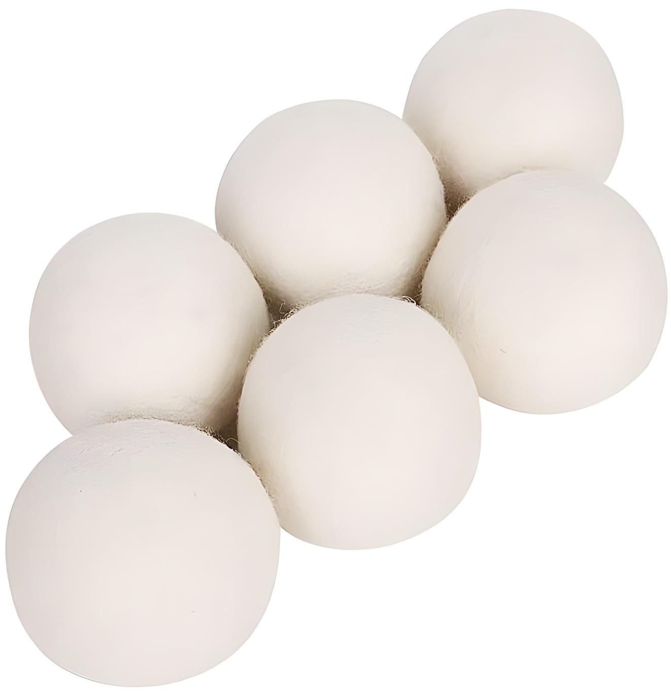 6 Pack Felt Dryer Balls – Wool Dryer Balls for Reducing Drying Time, Eliminat…