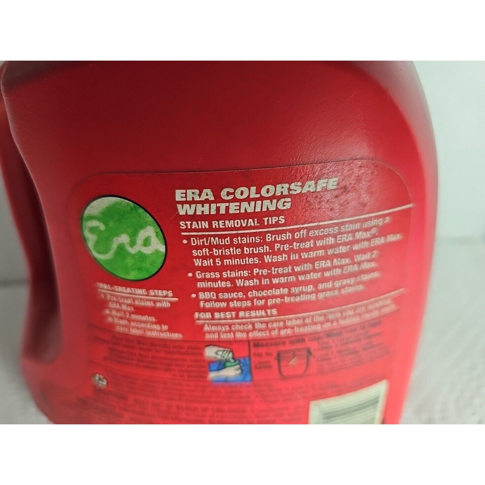 NOS Ultra Era Max W Bleach Alternative Laundry Detergent Soap 100oz 2003