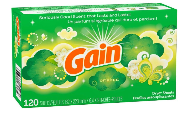 Gain Original Dryer Sheets, 120 Count