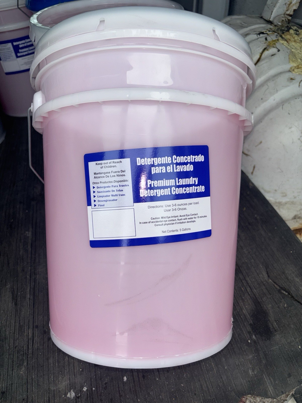 Jabon Zote Type Liquid Laundry Soap 5 Gallon Bucket 4x Concentrated 👍