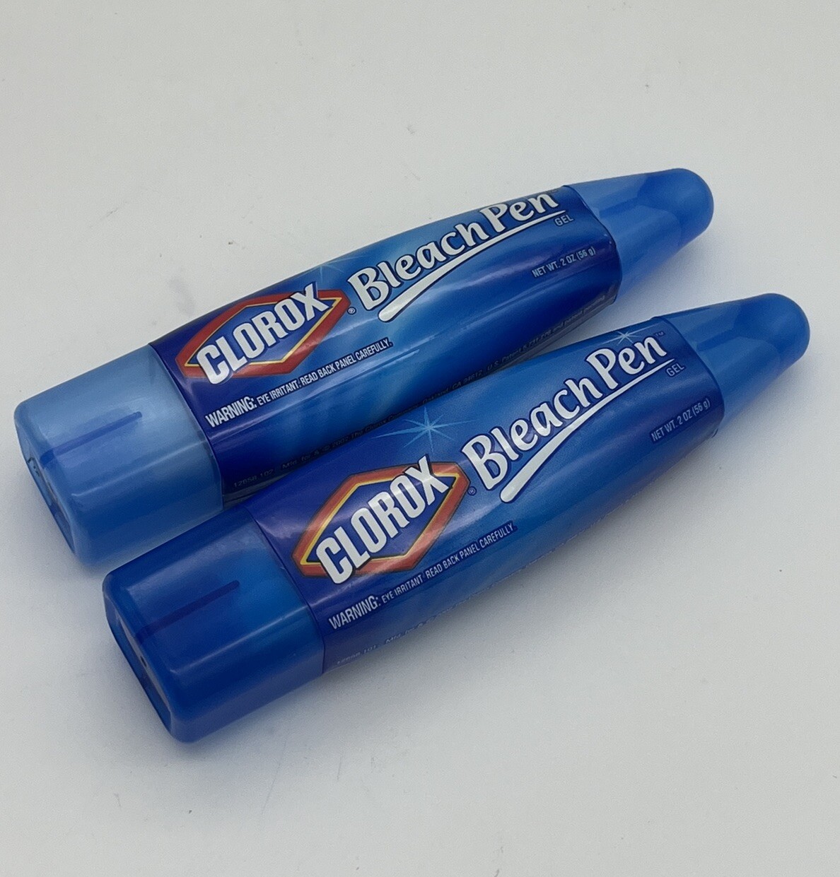 Clorox Bleach Pen Gel Net Wt 2 oz / 56 g Lot Of 2