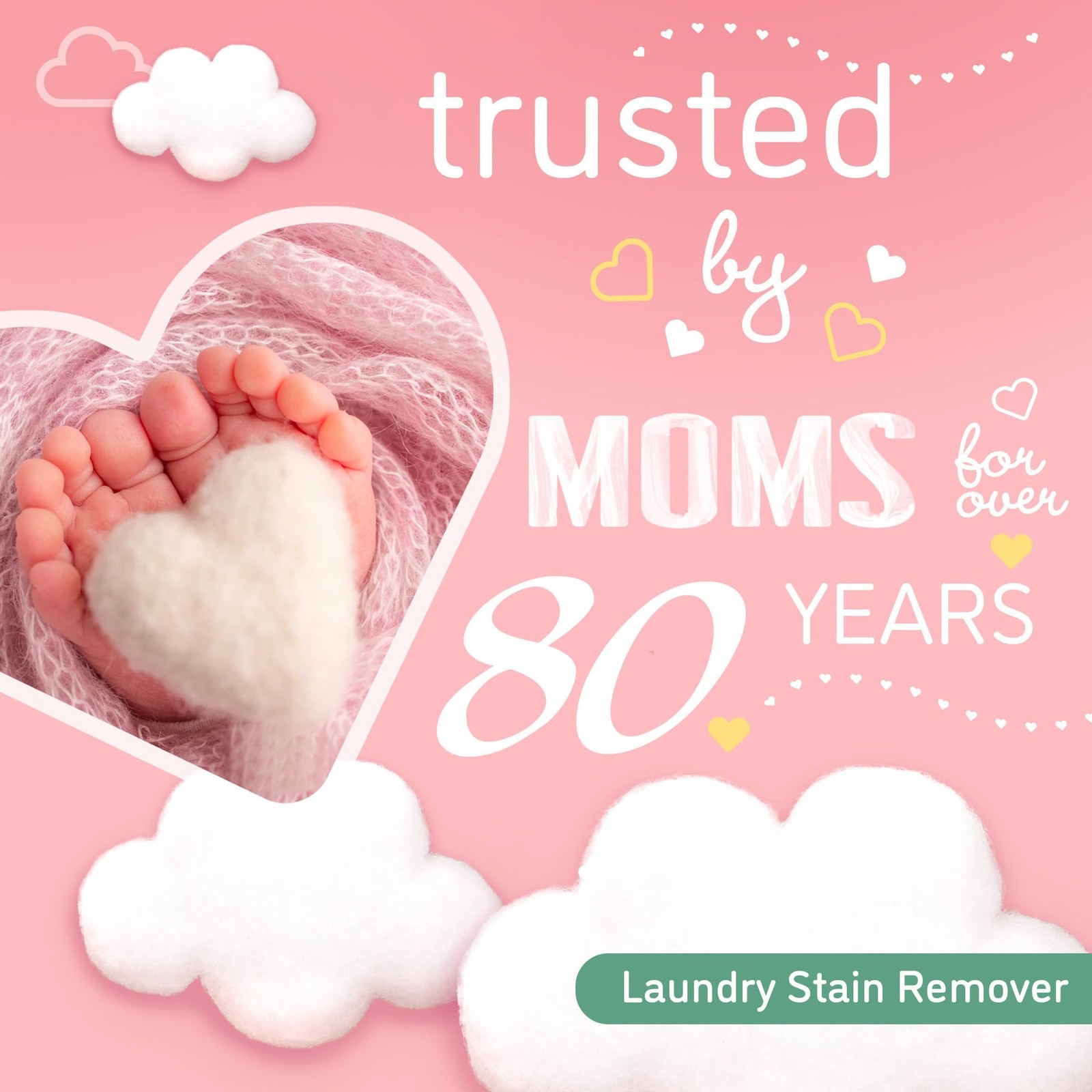 Stain Remover for Baby Clothes and Hypoallergenic Baby Stain Remover Spray Pl…